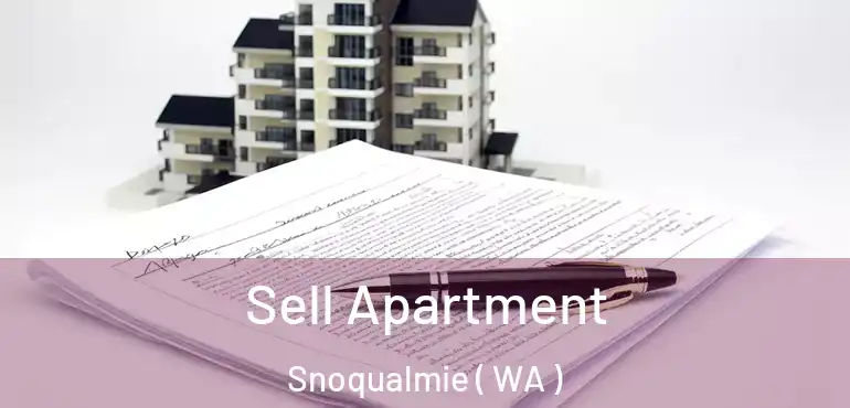  Sell Apartment Snoqualmie ( WA )