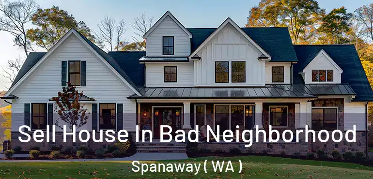  Sell House In Bad Neighborhood Spanaway ( WA )