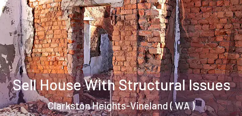  Sell House With Structural Issues Clarkston Heights-Vineland ( WA )