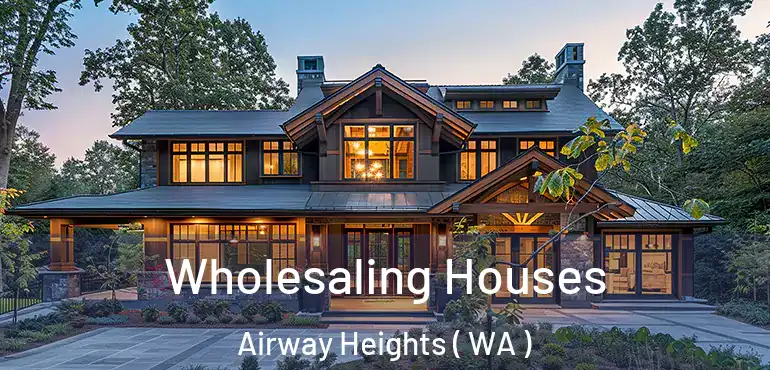  Wholesaling Houses Airway Heights ( WA )