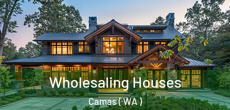  Wholesaling Houses Camas ( WA )